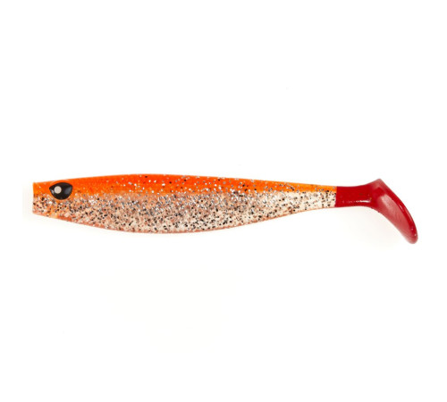 Lucky John 3D Series RED TAIL SHAD 3.5in PG32, 5шт.