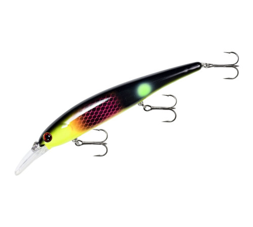 Воблер Pradco Bandit WALLEYE SHALLOW 120F, цвет Black Pink/Yellow Head, 17,7 гр.