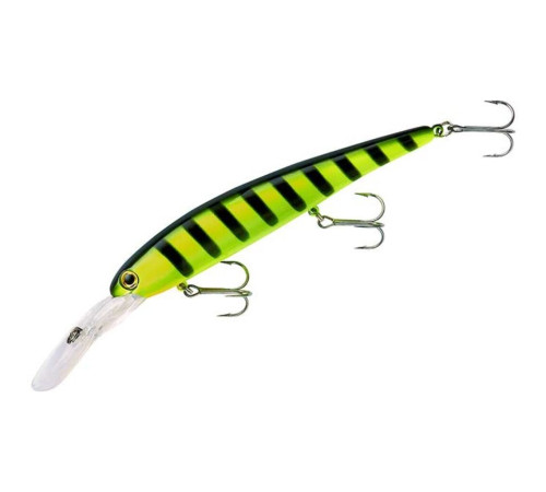 Воблер Pradco Bandit WALLEYE DEEP 120F Chartreuse Black Stripes