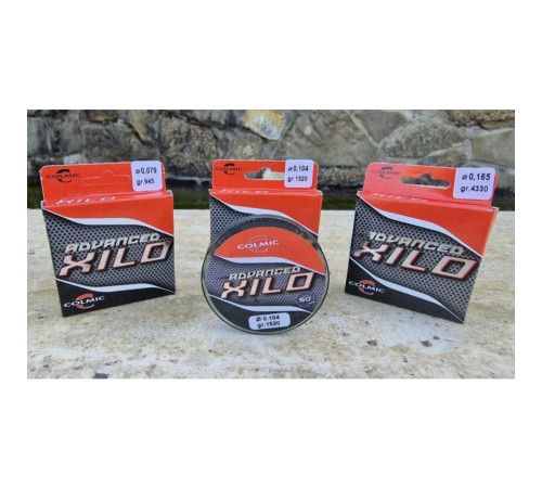Монофильная леска Colmic XILO ADVANCED 50м,  0.185мм