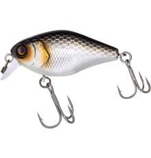Воблер крэнк Jackall CHUBBY 41F uv mat silver & black, 5.5 гр.