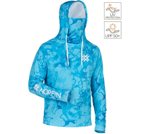 Джемпер Norfin SUN PRO HALIBUT HOODIE (M)
