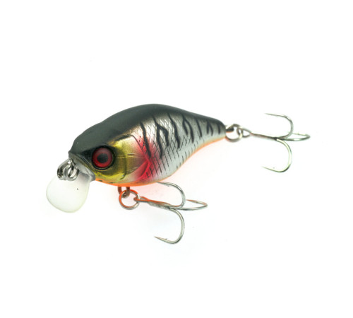 Воблер крэнк Jackall CHUBBY 38F uv mat silver tiger, 4 гр.