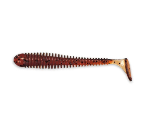 Силиконовая приманка Crazy Fish VIBRO WORM 2.0" 57, 8шт, виброхвост
