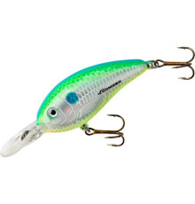 Воблер Pradco Bomber FAT FREE SHAD GUPPY 61F, цвет Dances Citrus Shad, 10,5 гр.