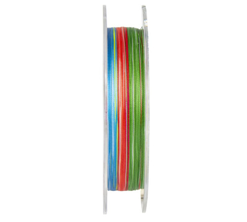 Плетеная леска Lucky John Vanrex Egi &amp;Jigging х4 BRAID Multi Color 150м,  0.14мм