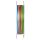 Плетеная леска Lucky John Vanrex Egi &amp;Jigging х4 BRAID Multi Color 150м,  0.14мм