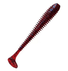 Силиконовая приманка Crazy Fish VIBRO WORM 4.0" 73, 5шт, виброхвост