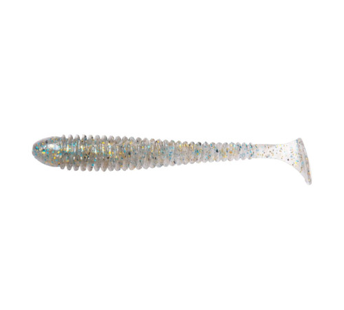 Силиконовые приманки Lucky John Pro Series Spark Tail 4,0in S08, 5шт, виброхвост