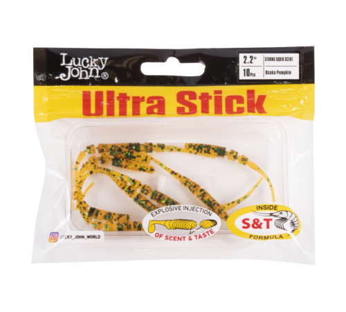 Lucky John Pro Series ULTRA STICK 2.2in PA19, 10шт.