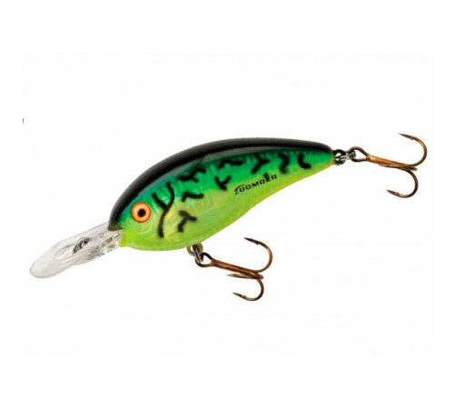 Воблер Pradco Bomber FAT FREE SHAD GUPPY 61F, цвет Dances Fire Tiger, 10,5 гр.