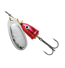 Блесна вращающаяся Blue Fox VIBRAX SHAD №2 , цвет Red-Silver