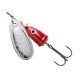 Блесна вращающаяся Blue Fox VIBRAX SHAD №5 , цвет Red-Silver