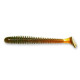 Силиконовая приманка Crazy Fish VIBRO WORM 3.0" 14, 5шт, виброхвост