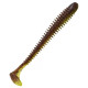 Силиконовая приманка Crazy Fish VIBRO WORM 4.0" 4d, 5шт, виброхвост