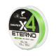 Плетеная леска Salmo Sniper Eterno х4 BRAID Apple Green 125м,  0.14мм