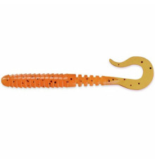 Силиконовые приманки FishUp VIPO 2" 049 - Orange Pumpkin/Black, 10шт, твистер