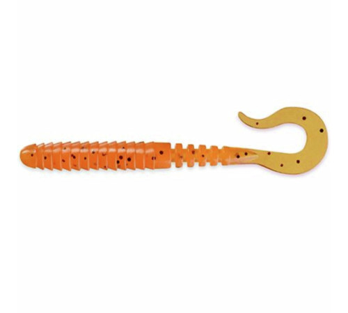 Силиконовые приманки FishUp VIPO 2" 049 - Orange Pumpkin/Black, 10шт, твистер