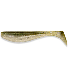 Силиконовая приманка FishUp WIZZLE SHAD 3" 202 - Green Pumpkin/Pearl, 8шт, виброхвост