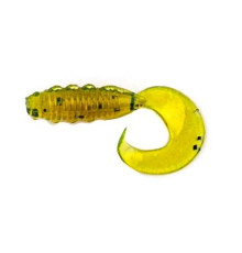Силиконовые приманки Bait Breath MICRO GRUB 1" Ur868, 15шт, твистер