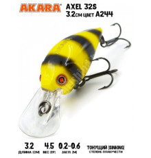 Воблер Akara Axel 32S 4,5гр цвет A244