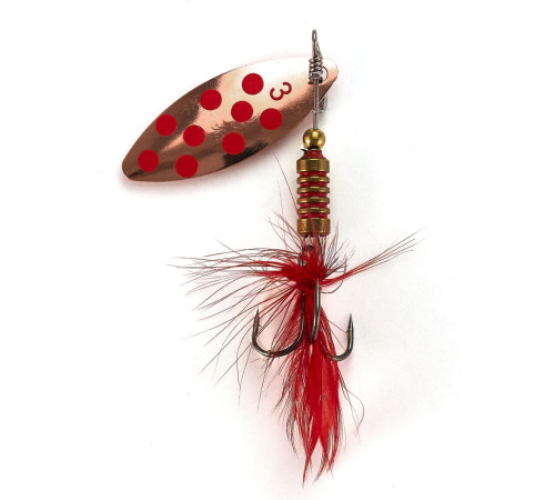 Блесна вращающаяся Lucky John SPIN X LONG 03 , цвет CR
