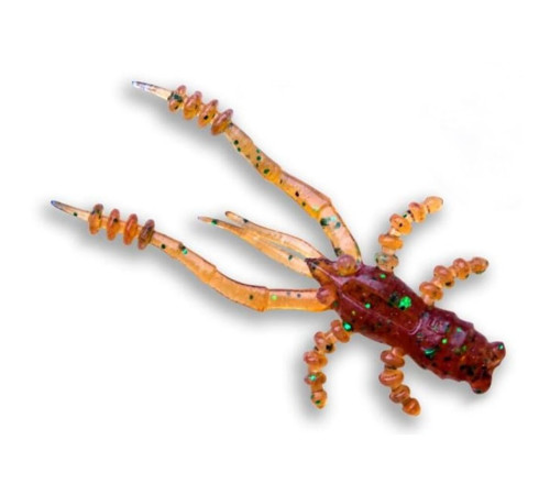 Силиконовые приманки Crazy Fish CRAYFISH 1.8" 34, 8шт, рак
