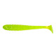 Силиконовые приманки Lucky John Pro Series Spark Tail 4,0in 071, 5шт, виброхвост