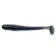 Силиконовая приманка Crazy Fish VIBRO WORM 3.4" 50d, 5шт, виброхвост