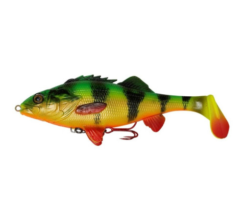 Savage Gear 4D PERCH SHAD 125мм Firetiger, 1шт.