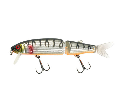 Воблер минноу Jackall MAGALLON 113SP uv mat silver tiger, 13.7 гр.