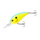 Воблер Pradco Bomber FAT FREE GUPPY 61F, цвет Chartreuse Blue, 10,5 гр.