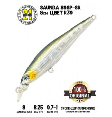 Воблер PONTOON 21 SAUNDA 80SP-SR цвет R30