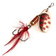 Блесна вращающаяся Lucky John SPIN X ROUND 02 , цвет CR