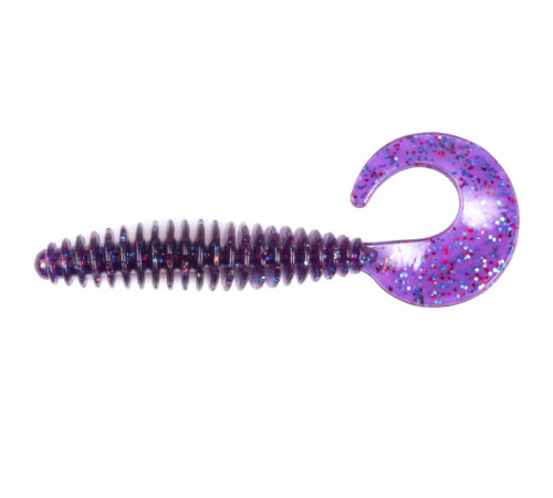 Lucky John Pro Series ULTRA WORM CURLY 2.0in S63, 10шт.