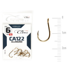 Крючки Cobra ALLROUND сер. CA122, №6, 10шт.