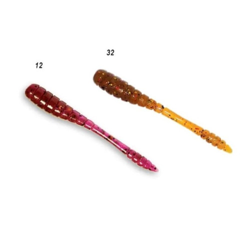 Силиконовые приманки Crazy Fish TIPSY 1.2" - Анис 12/32, 16шт, слаг