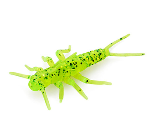 FishUp STONEFLY 0.75" 026 - Fluo Chartreuse/Green, 12шт.