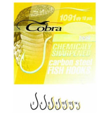 Крючки Cobra Pro BEAK сер.1091BZ, №2, 10шт.