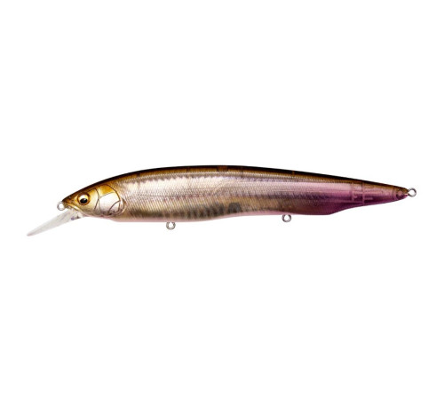 Воблер минноу Megabass KANATA +1 160F fa ghost wakasagi, 31 гр.