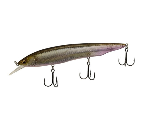 Воблер минноу Megabass KANATA +1 160F fa ghost wakasagi, 31 гр.