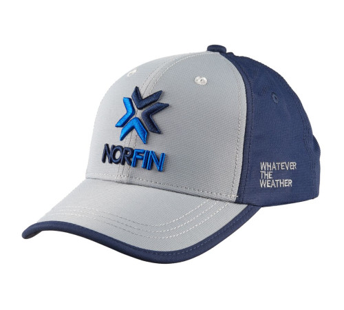 Бейсболка Norfin Grey-Blue
