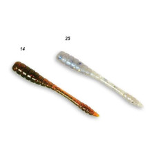 Силиконовые приманки Crazy Fish TIPSY 1.2" - Анис 14/25, 16шт, слаг