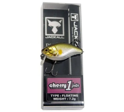 Воблер крэнк Jackall CHERRY 1 FOOTER 46F hl ayu, 7.2 гр.