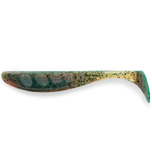 Силиконовая приманка FishUp WIZZLE SHAD 3" 017 - Motor Oil Pepper, 8шт, виброхвост
