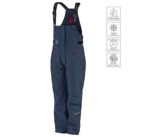 Полукомбинезон зимний Norfin Women NORDIC Space Blue (XL)