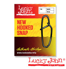 Lucky John Original NEW HOOKED SNAP, 002, 10шт.