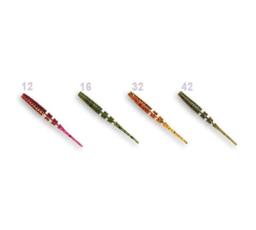 Силиконовые приманки Crazy Fish POLARIS 1.8" M46, 8шт, слаг
