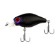 Воблер крэнк Jackall CHUBBY 38F-MR mat black, 4.2 гр.