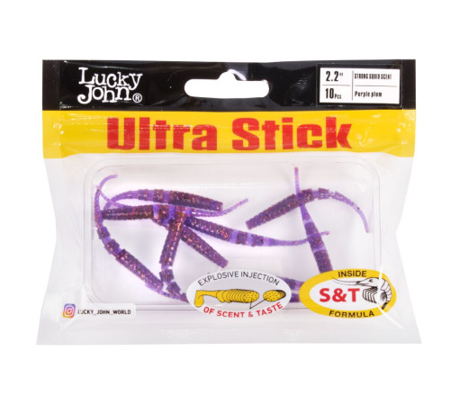 Lucky John Pro Series ULTRA STICK 2.2in S13, 10шт.